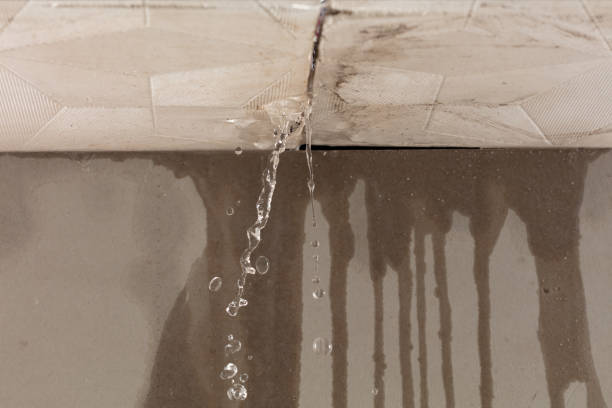 Professional Flood Damage Cleanup technician working in Stockport, OH